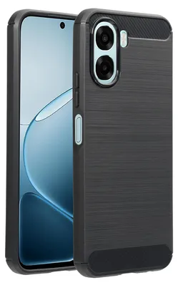 Productafbeelding van imoshion Brushed Backcover voor de Oppo A6x (4G/5G) - Zwart