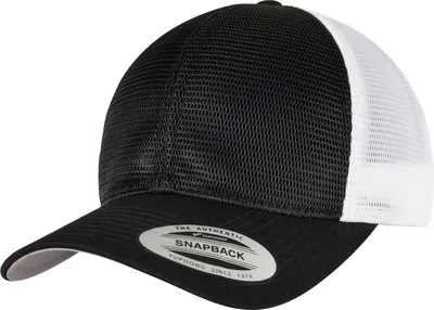 Produktbild von FLEXFIT 6360T | 360° Omnimesh 2-Tone Cap - Farbe: Black/White - Größe: One Size