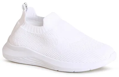Produktbild von topschuhe24 2359 Damen Plateau Sneaker Light Slipper, Farbe:Weiß, Größe:37 EU