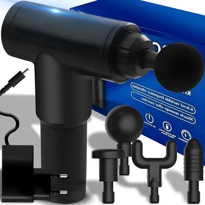 Productafbeelding van Massageapparaat, 4 standen, 3500 omwentelingen per minuut, 1200mAh accu, voor spiermassage