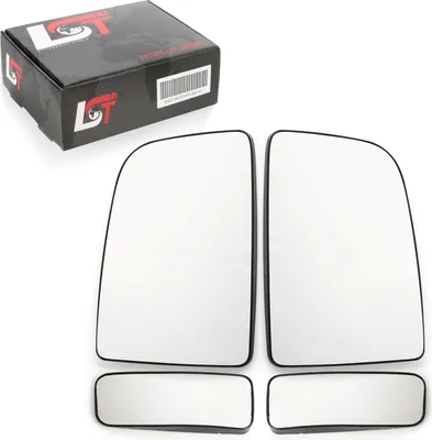 Produktbild von 2x Außenspiegel Glas konvex Set links rechts für Mercedes-Benz für VW 2008-2010