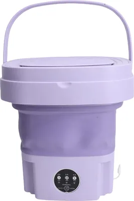 Obrázek produktu pro 11L přenosná pračka Automatické jemné odstřeďování Suchá přenosná hloubkově čistící pračka pro byt Kolej Hotel Americká zástrčka