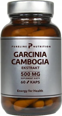 Produktbild von GARCINIA CAMBOGIA 500 mg Pure Nutrition 60 Kapseln