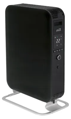 Produktbild von Mill , Öl-Heizlüfter, 1,5 m, Drinnen, Flur, Schwarz, LED