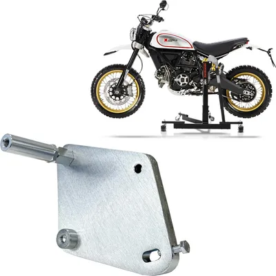 Image de Plaque d'adaptation pour # Power Classic / Evo pour Ducati Scrambler Desert Sl