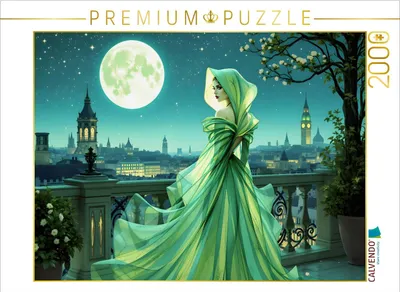Produktbild von CALVENDO Puzzle Ruhelose Schönheit | 2000 Teile Lege-Größe 90x67cm Foto-Puzzle für glückliche Stunden