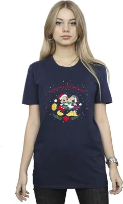 Produktbild von Disney - T-Shirt für Damen BI38739 (XL) (Marineblau)