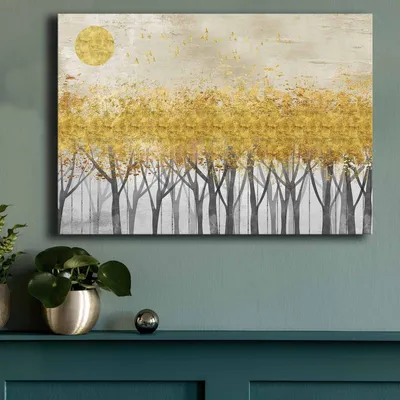 Produktbild von Wallity, 70100GSC-017, Dekorative Leinwandmalerei, Mehrfarbig, 100 % LEINWAND, 70 x 100 cm