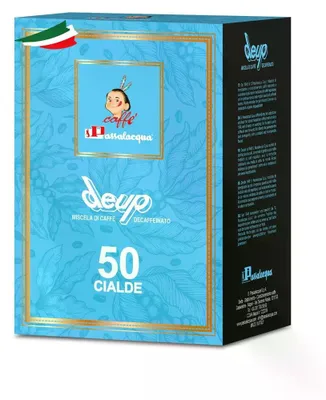 Image de PASSALACQUA, café décaféiné, 50 dosettes ESE