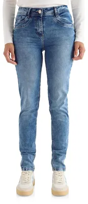 Productafbeelding van Cecil Slim Fit Jeans, lichtblauwe wassing, maat 33