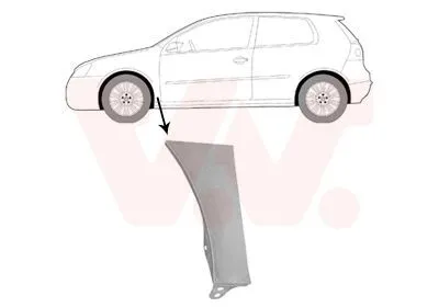 Obrázok produktu pre VAN WEZEL Blatník predný ľavý pre VW Golf V