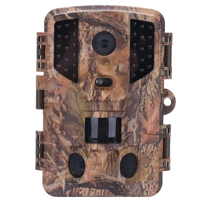 Produktbild von 20MP 1080P HD Jagdkamera,IP67 wasserdichte Überwachungskamera,120 ° Weitwinkel,20m Nachtsicht für Tiere,Jagd,Natur,Garten,Bauernhof