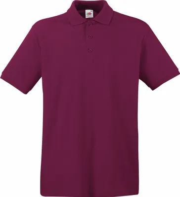 Produktbild von Piqué Polo | Fruit of the Loom (FOL63218), Farbe:burgundy, Größe:L