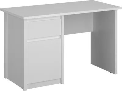 Obrázok produktu pre Kondela Písací stôl Erodin 1D1S/120 - biela