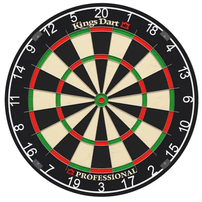 Produktbild von Kings Dart Steeldartscheibe "Professional HD"