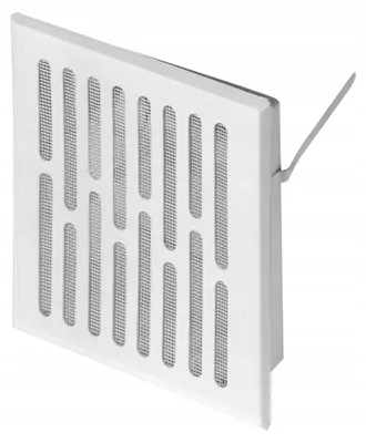 Produktbild von Awenta Lüftungsgitter M03B Weiß 7x14cm