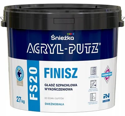 Produktbild von Gebrauchsfertige Feinspachtel Finish 27 kg für Innenwände & Decken, leicht schleifbar