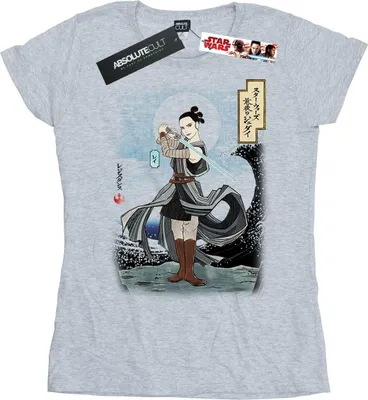 Produktbild von Star Wars - "The Last Jedi" T-Shirt für Damen BI42748 (M) (Grau)
