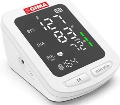 Obrázok produktu pre GIMA 49880, Horné rameno, Automatické, Šedá, Biela, LED, 22 - 32 cm, kPa, mmHg