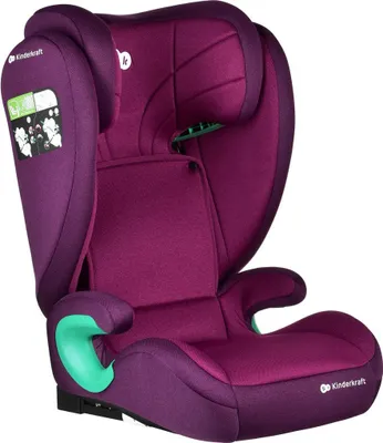 Image de Kinderkraft Fotel Junior Fix 2 i-Size 100-150cm Cherry Pearl
