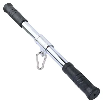 Produktbild von Solidchoice – Klimmzugstange für Trizeps und Bizeps, 48 cm mit rutschfesten Griffen
