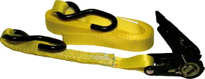 Image de Sangle d'arrimage à cliquet Kunzer avec 2 crochets en S ZG5,0H