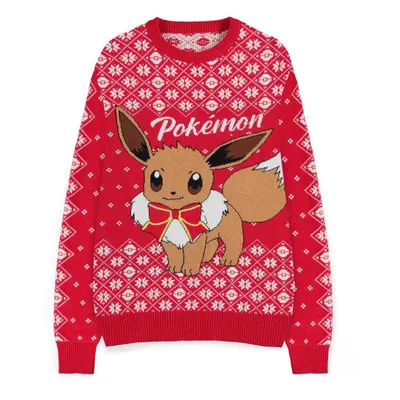 Produktbild von Pokemon Sweatshirt Christmas Jumper Evoli Größe M