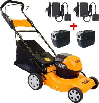 Obrázok produktu pre ATIKA RMC 40-400 akumulátorová profesionálna kosačka | 2x 4,0 Ah, 36 V | 2x nabíjačka