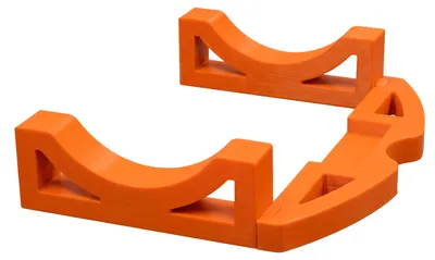 Produktbild von Wartungsvorrichtung aus ABS für Mähroboter - kompatibel mit Mammotion Luba 1 & 2 AWD Orange