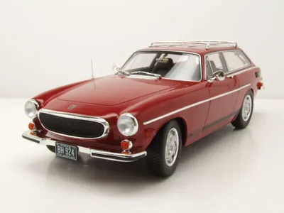Produktbild von Norev 188723 Volvo 1800 ES US-Version 1972 rot mit Seitenstreifen 1:18