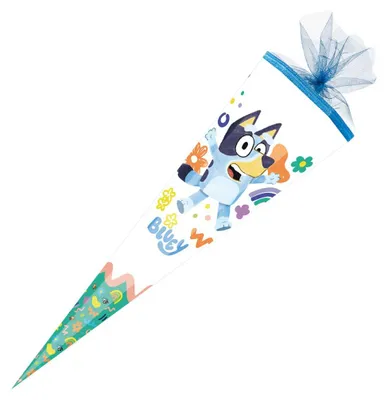 Produktbild von Nestler Schultüte Bluey Bluey 85cm mit Tüllverschluss