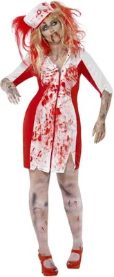 Produktbild von Krankenschwester Zombiekostüm Plus Size Damen Größe: XXL
