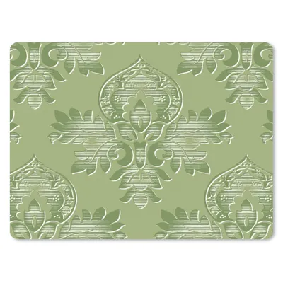 Produktbild von MuchoWow® Mauspad Mousepad Psychedelisch - Blätter - Grün - Vintage - Design 23x19 cm - Mousepads - Maus Mat - Pad - Mausunterlage - Schreibtischunterlage - Mauspad