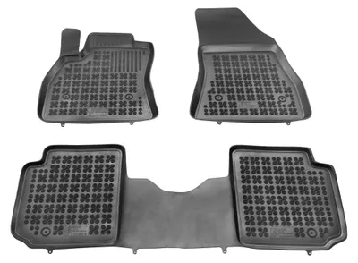 Imagen del producto de MTM Alfombrillas Goma para Fiat 500L 06.2017- , tipo Cubeta a Medida Antideslizante con Borde 5 cm, cód. 3D 9939