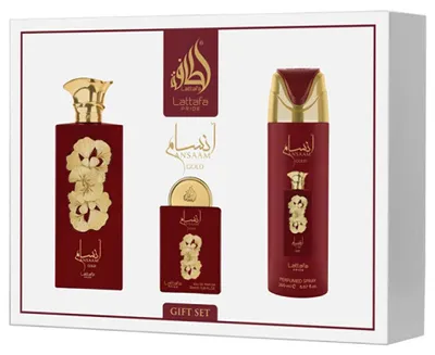 Immagine prodotto di Lattafa Pride Ansaam Gold EDP 100 ml + EDP 20 ml + Deodorante spray 200 ml W