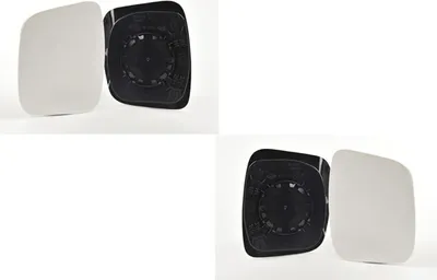 Productafbeelding van Johns, set van spiegels voor de buitenspiegels, geschikt voor Fiat Fiorino Qubo 225, modeljaren 02/08 - , set bestaande uit een linker- en een rechterspiegel