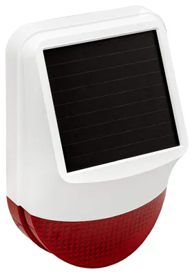 Immagine prodotto di Sistema di allarme per esterni a energia solare con sirena/allarme - Sistema di allarme GSM Wi-Fi