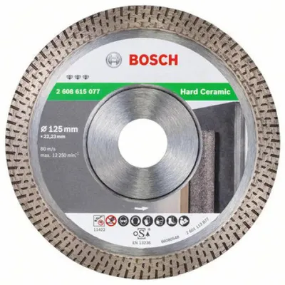 Image de Bosch 2608900655 Bosch EXPERT HardCeramic Diamant Trennscheibe 125x22.23x1.4x10