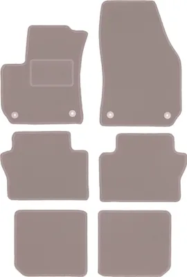 Produktbild von Velours-Autoteppiche für: Opel Zafira B Minivan (2005-2014) Beige