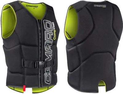 Image de Gilet de protection en néoprène Camaro Comp Slasher pour wakeboard, kitesurf et ski nautique jusqu'à la taille 6XL Impact Guard - Taille : 54 (XL)