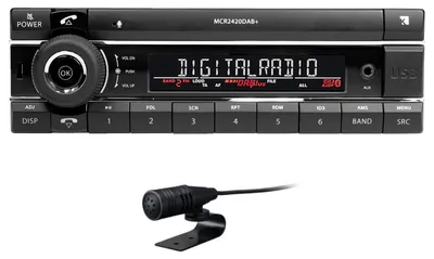 Obrázek produktu pro Axion Kienzle MCR 2420 DAB+ USB/AUX/BT 24 V, krátká šachta