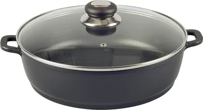 Obrázok produktu pre Karl Krüger 21928D, Kolo, Čierna, Hliník, Čierna, Sklo, 28 cm