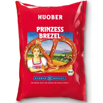 Produktbild von HuoberPrinzess křupavý preclík se solí 125g