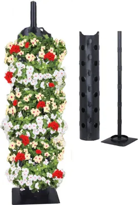 Produktbild von Pflanzenturm für bis zu 30 Pflanzen - Höhe ca. 85 cm