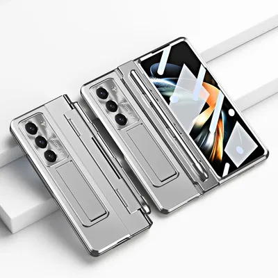 Obrázek produktu pro Pro Samsung Galaxy Z Fold5 5G Pouzdro s panty, stojánkem, držákem na pero a stylusem
