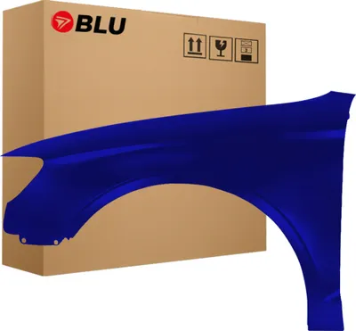 Image de BLU Aile Compatible avec Audi A3 8V III-generation berline cabriolet LX5Q Gauche Blau ScubaBlau | 2012-2020 | Avant | Peint| Prêt à Monter | Acier