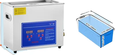 Produktbild von Ultraschallreiniger, Edelstahlkonstruktion, Digitales Bedienfeld, 6L