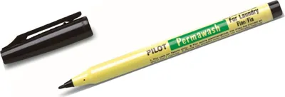 Produktbild von Pilot Permawash Label Schwarz (12 Stück)