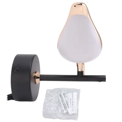 Imagen del producto de Lámpara de pared con forma de pájaro, figura de pájaro, luz LED, estilo moderno, decoración para el hogar, ideal para dormitorio u oficina