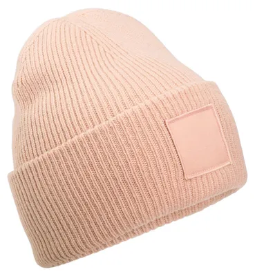 Image de Beechfield - Bonnet Deeply Tied pour hommes/femmes Uni FK1782 (taille unique) (pêche)